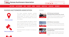 Desktop Screenshot of kansasauctioneers.com