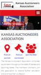 Mobile Screenshot of kansasauctioneers.com